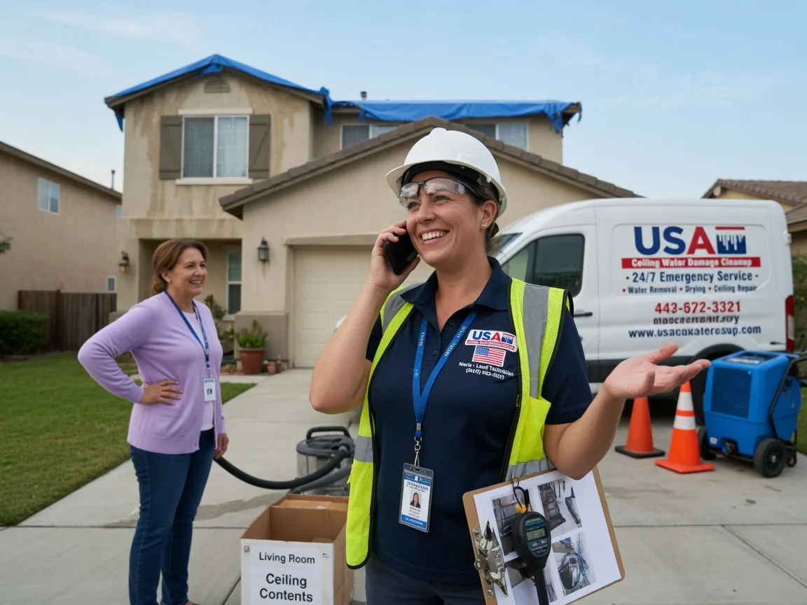 Ceiling Water Damage Restoration Manchester, IL FAQs